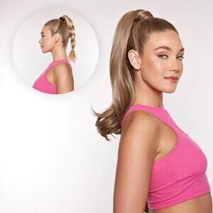 Liane-ash Blonde | 18” ponytail | hair extensions | new never opened